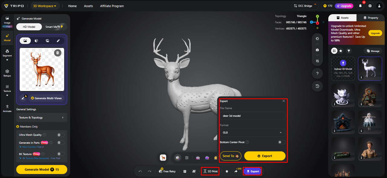 3D Model Generator