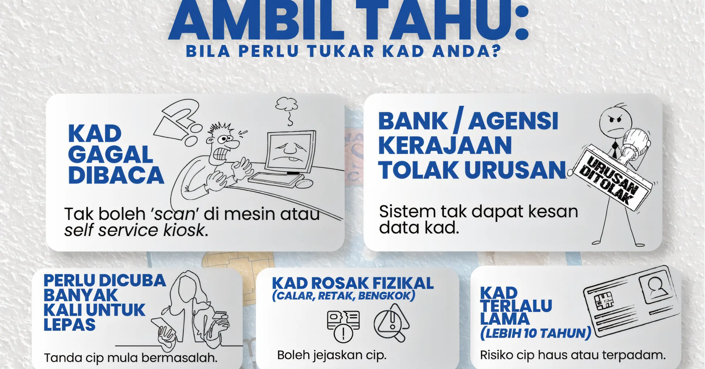 Apa Yang Perlu Dilakukan untuk MyKasih Jika MyKad Anda Hilang atau Rosak?