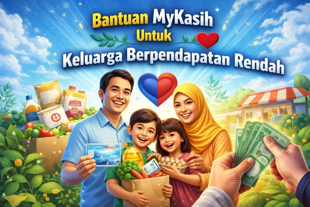 Bantuan MyKasih Untuk Keluarga Berpendapatan Rendah