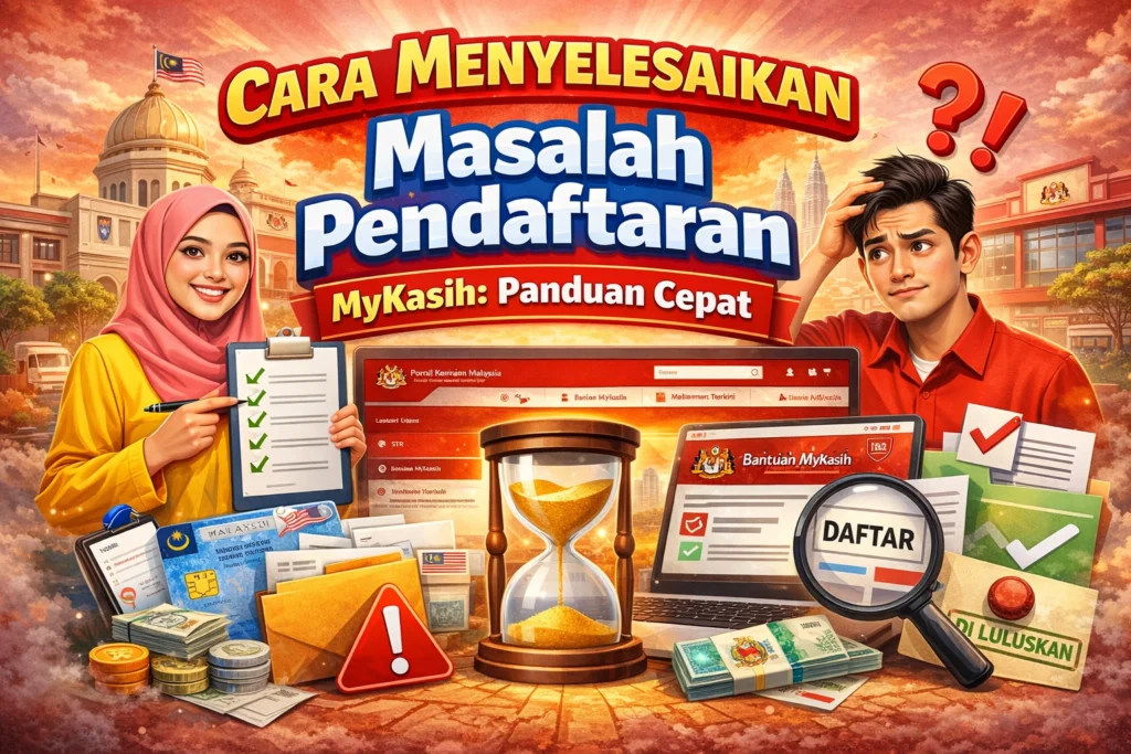 Cara Menyelesaikan Masalah Pendaftaran MyKasih Panduan Cepat