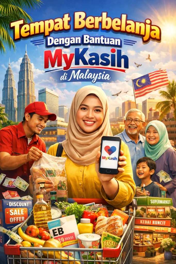 Tempat Berbelanja Dengan Bantuan MyKasih di Malaysia