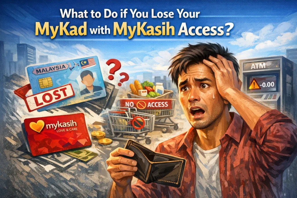 "What to Do if You Lose Your MyKad with MyKasih Access?"