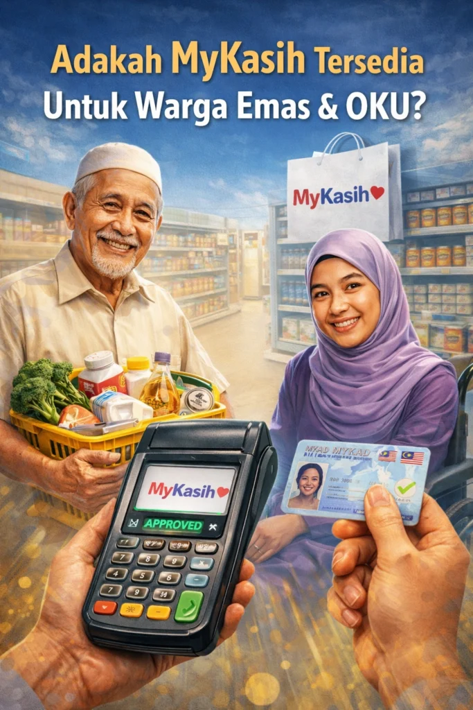 "Adakah MyKasih Tersedia Untuk Warga Emas & OKU?"