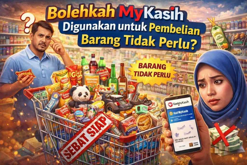 Bolehkah MyKasih Digunakan untuk Pembelian Barang Tidak Perlu?