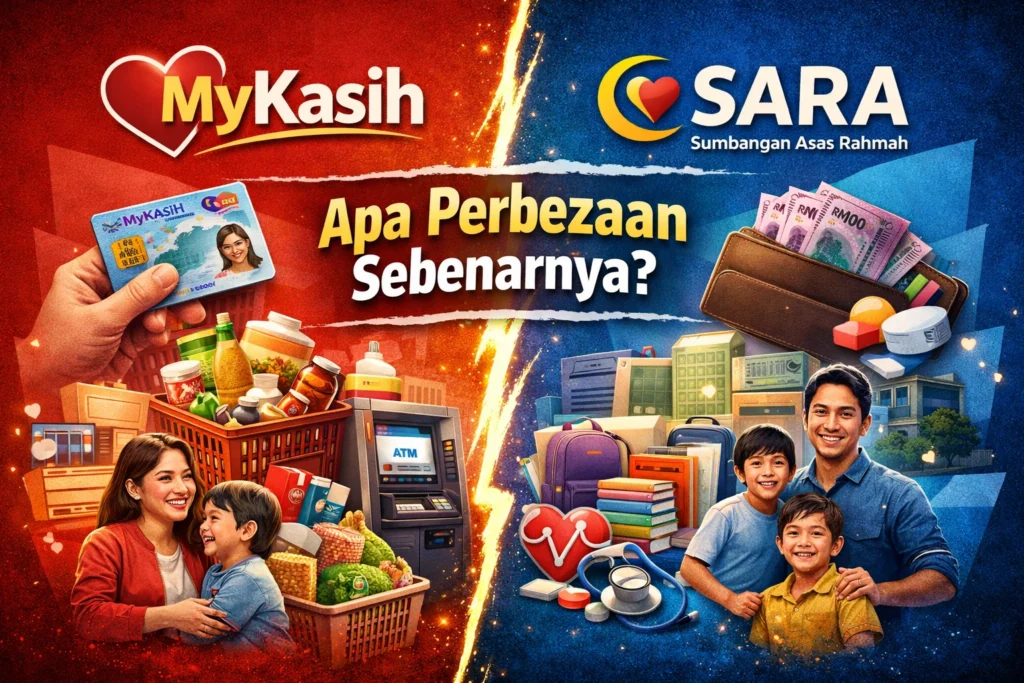 MyKasih dan SARA: Apa Perbezaan Sebenarnya?