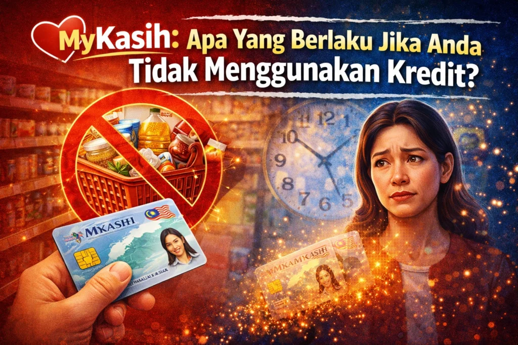 MyKasih Apa Yang Berlaku Jika Anda Tidak Menggunakan Kredit?