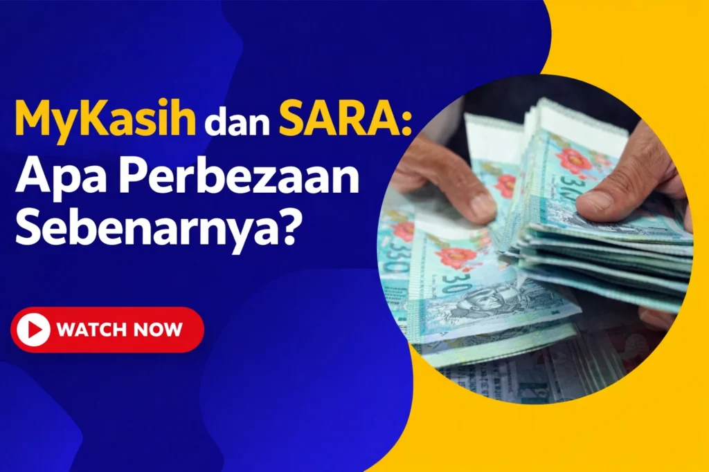 MyKasih dan SARA: Apa Perbezaan Sebenarnya?