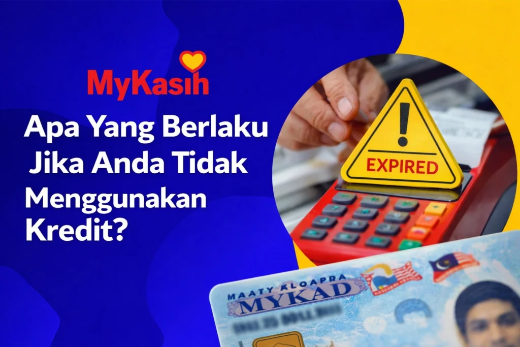 MyKasih Apa Yang Berlaku Jika Anda Tidak Menggunakan Kredit?