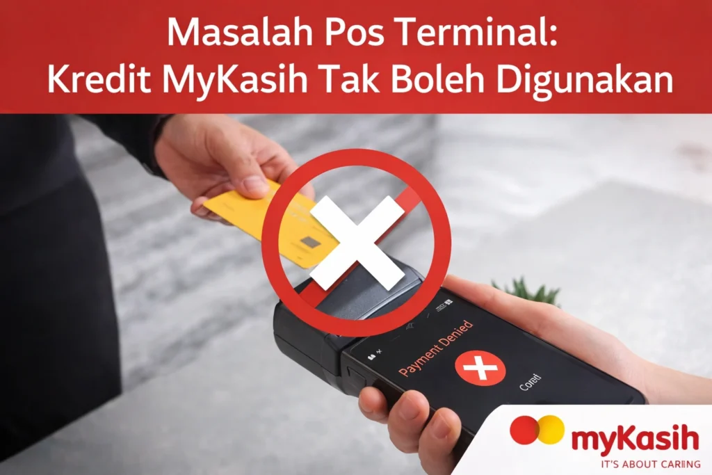 Masalah Pos Terminal: Kredit MyKasih Tak Boleh Digunakan