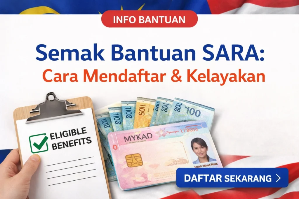 Semak Bantuan SARA: Cara Mendaftar & Kelayakan