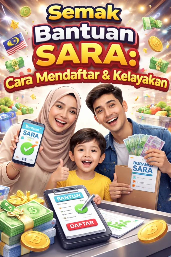 Semak Bantuan SARA: Cara Mendaftar & Kelayakan