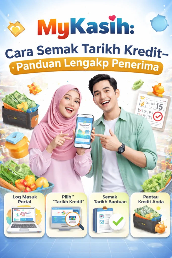 MyKasih: Cara Semak Tarikh Kredit – Panduan Lengkap Penerima