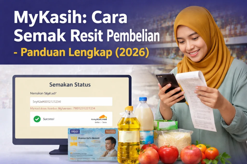 MyKasih: Cara Semak Resit Pembelian – Panduan Lengkap (2026)