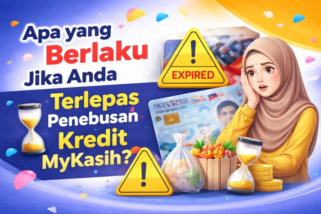 Apa yang Berlaku Jika Anda Terlepas Penebusan Kredit MyKasih?