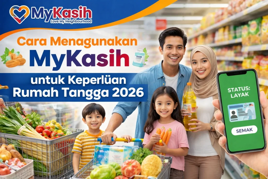 Cara Menggunakan MyKasih untuk Keperluan Rumah Tangga 2026