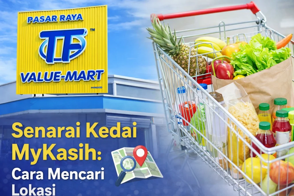 Senarai Kedai MyKasih: Cara Mencari Lokasi