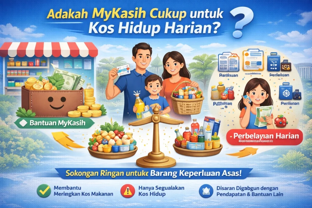 Adakah MyKasih Cukup untuk Kos Hidup Harian?