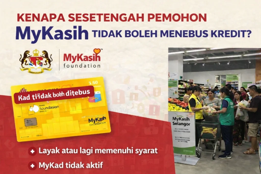 Kenapa Sesetengah Pemohon MyKasih Tidak Boleh Menebus Kredit?