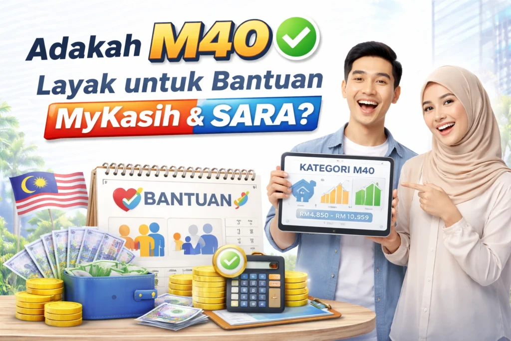 Adakah M40 Layak untuk Bantuan MyKasih & SARA?