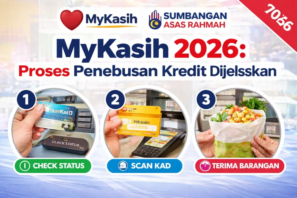 MyKasih 2026: Proses Penebusan Kredit Dijelaskan