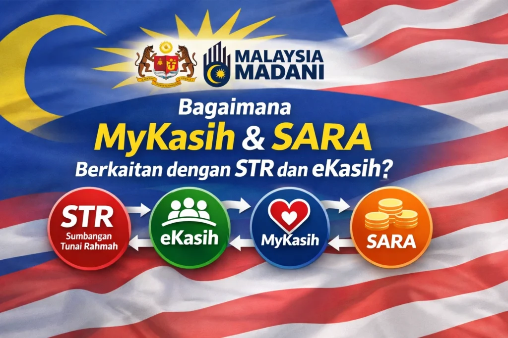 Bagaimana MyKasih & SARA Berkaitan dengan STR dan eKasih?