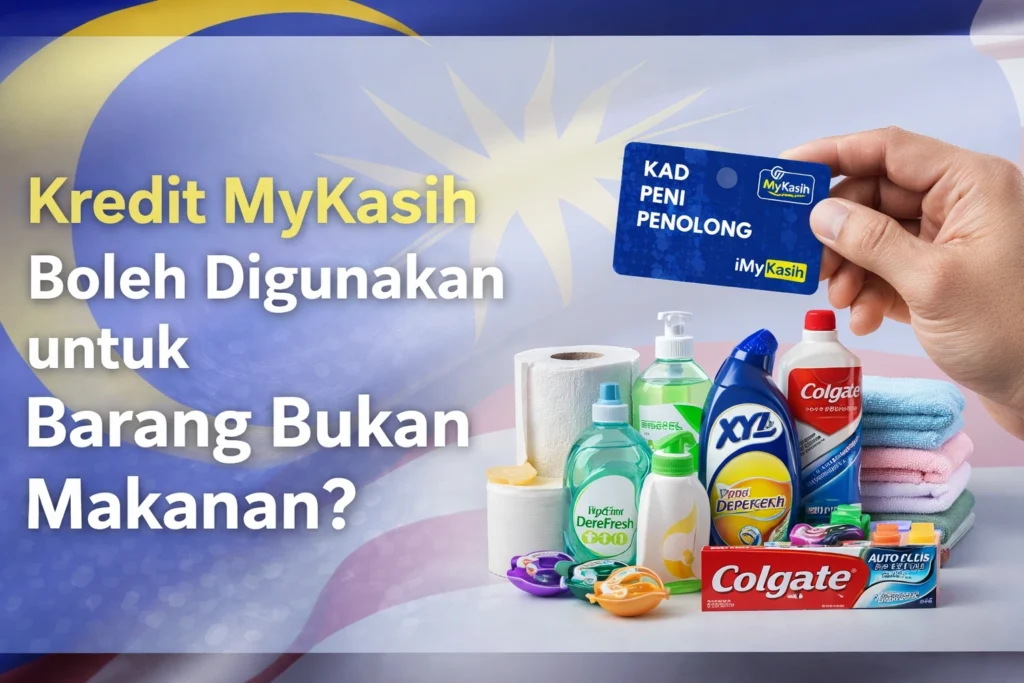 Kredit MyKasih Boleh Digunakan untuk Barang Bukan Makanan?
