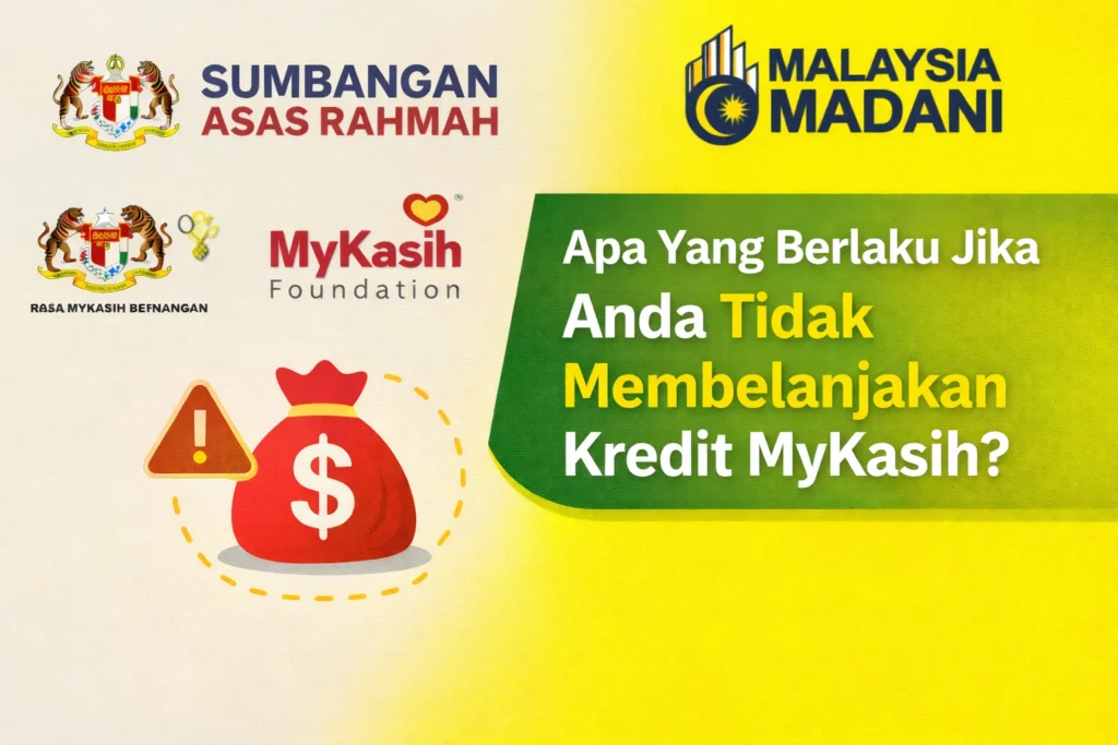 Apa Yang Berlaku Jika Anda Tidak Membelanjakan Kredit MyKasih?