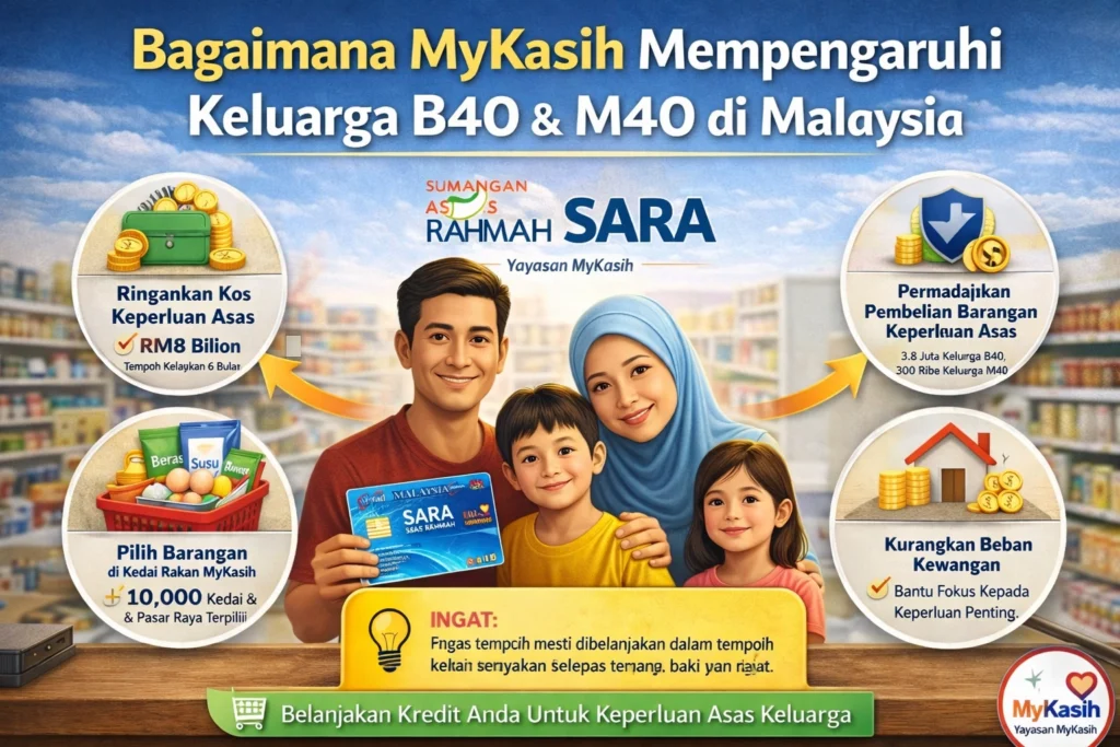 Bagaimana MyKasih Mempengaruhi Keluarga B40 & M40 di Malaysia