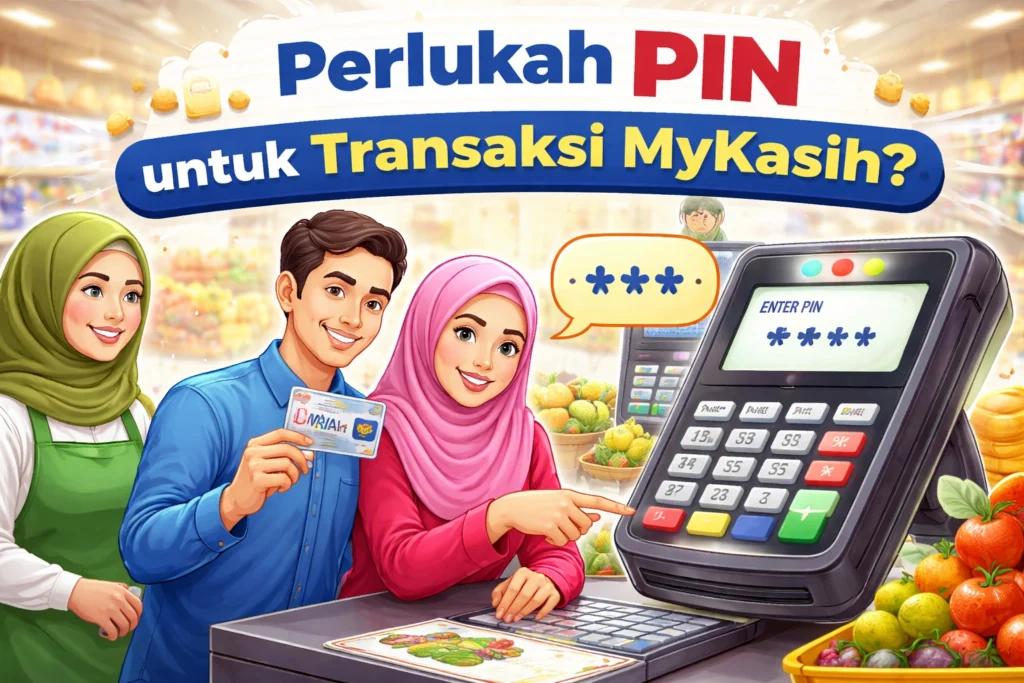 Perlukah PIN untuk Transaksi MyKasih?