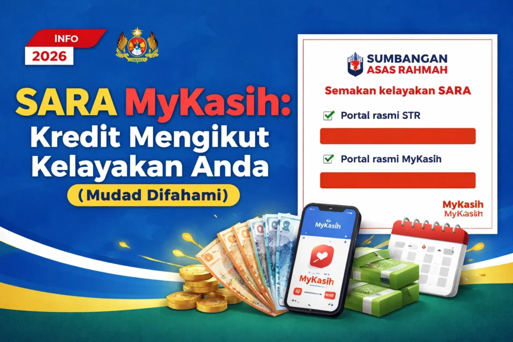 SARA MyKasih: Kredit Mengikut Kelayakan Anda (Mudah Difahami)