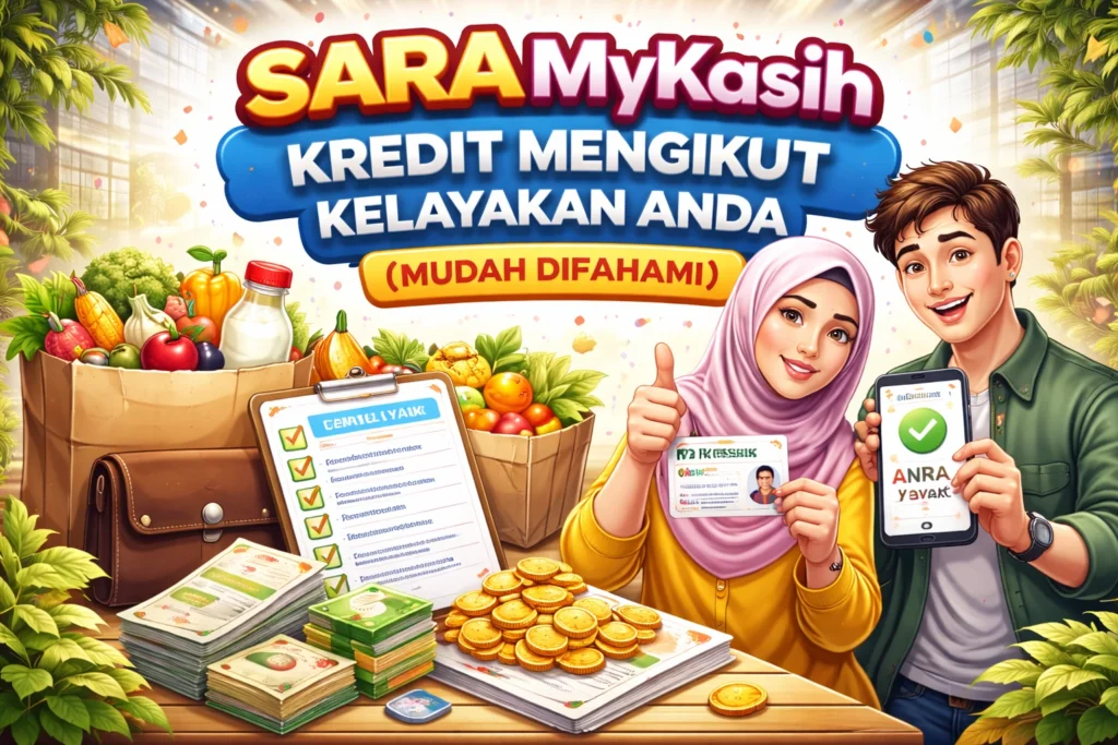 SARA MyKasih: Kredit Mengikut Kelayakan Anda (Mudah Difahami)