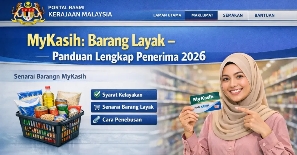 MyKasih: Barang Layak – Panduan Lengkap Penerima 2026