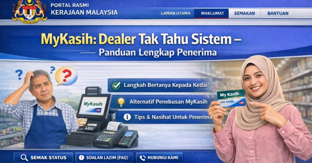 MyKasih Dealer Tak Tahu Sistem – Panduan Lengkap Penerima