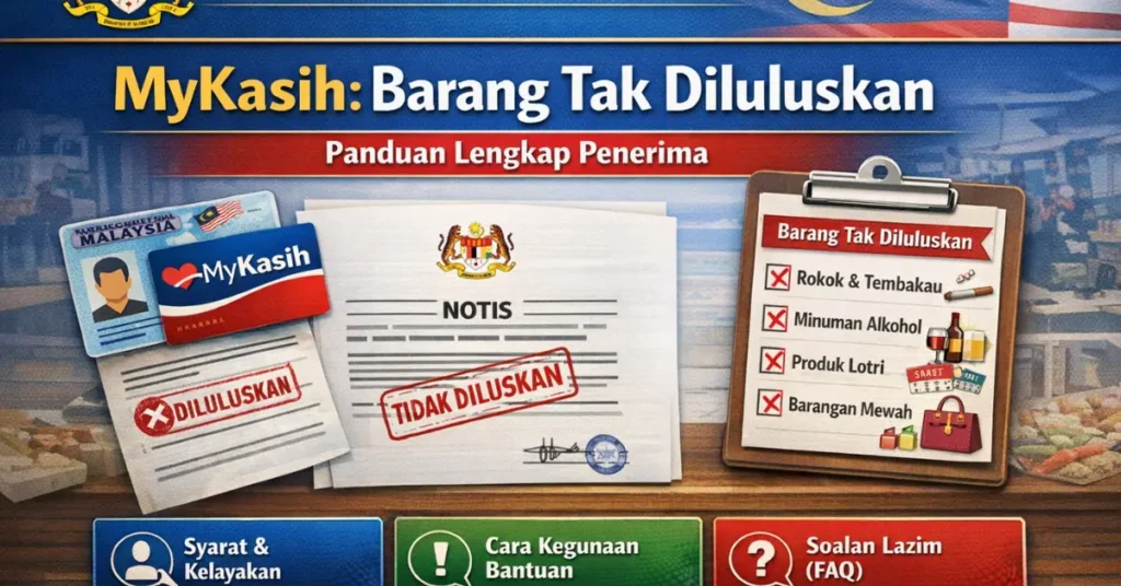 MyKasih: Barang Tak Diluluskan – Panduan Lengkap Penerima