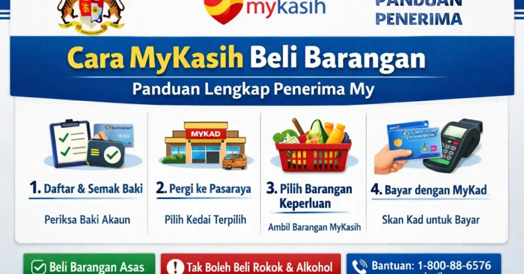 Cara MyKasih Beli Barangan: Panduan Lengkap Penerima My