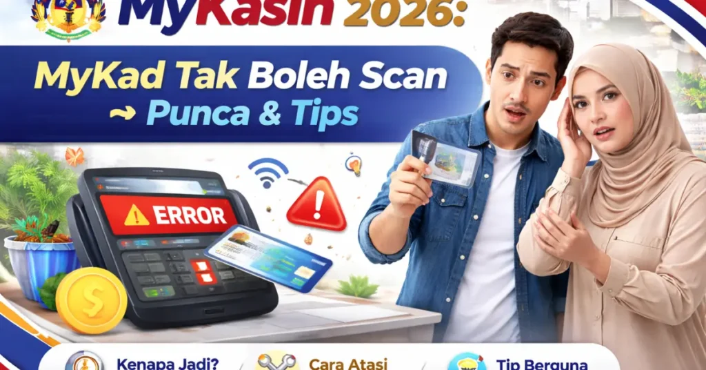 MyKasih 2026: MyKad Tak Boleh Scan – Punca & Tips