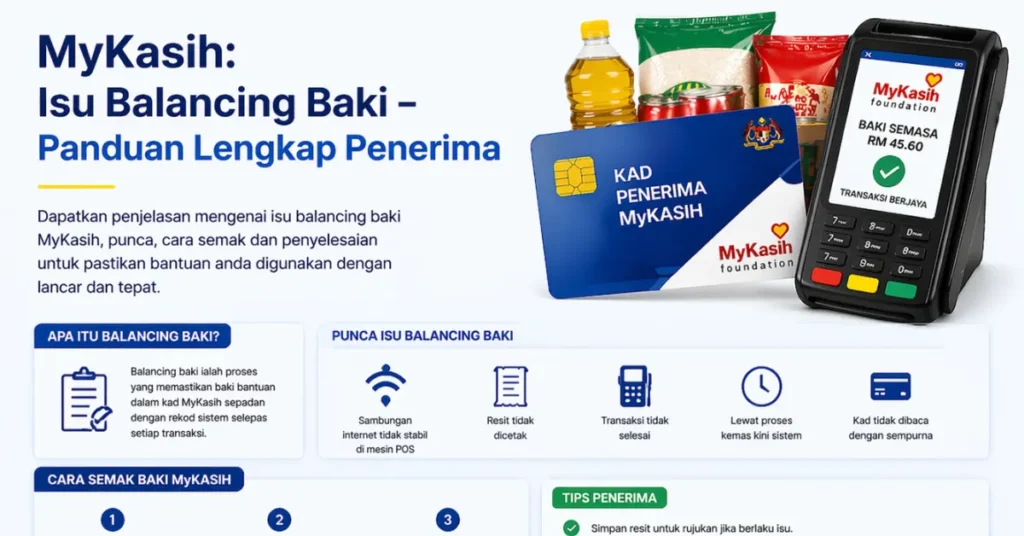 MyKasih: Isu Balancing Baki – Panduan Lengkap Penerima