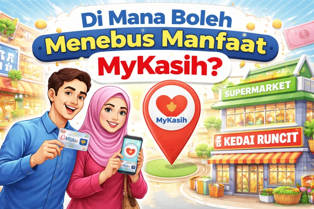 Di Mana Boleh Menebus Manfaat MyKasih?