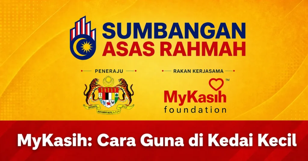 MyKasih: Cara Guna di Kedai Kecil