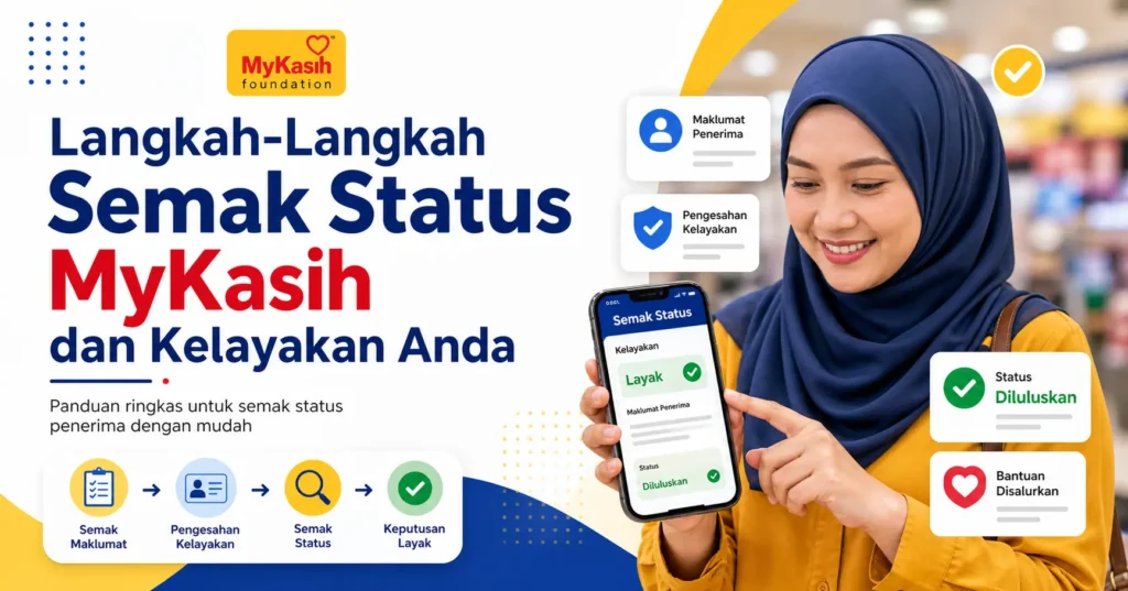 Langkah-Langkah Semak Status MyKasih dan Kelayakan Anda