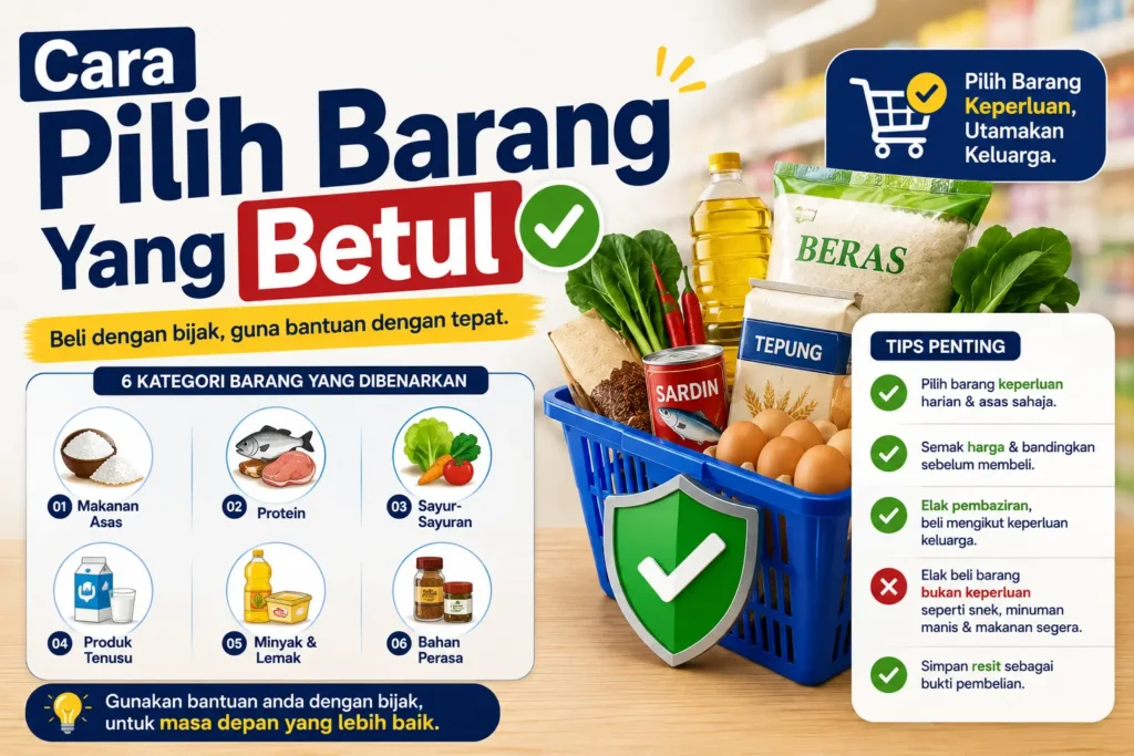 Cara Pilih Barang Yang Betul