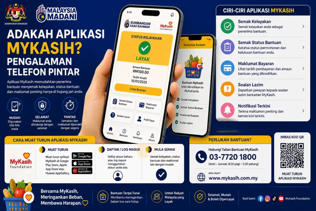 Adakah Aplikasi MyKasih? Pengalaman Telefon Pintar