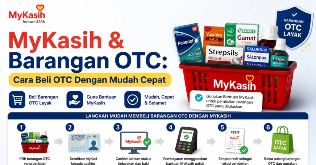 MyKasih & Barangan OTC: Cara Beli OTC Dengan Mudah Cepat