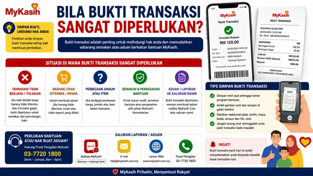 Bila Bukti Transaksi Sangat Diperlukan?