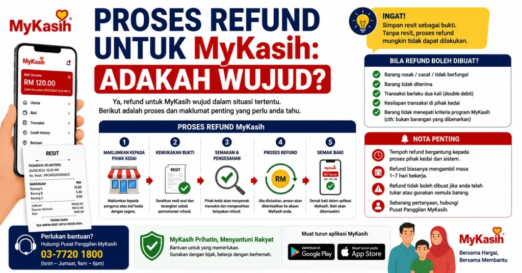 Proses Refund Untuk MyKasih: Adakah Wujud?
