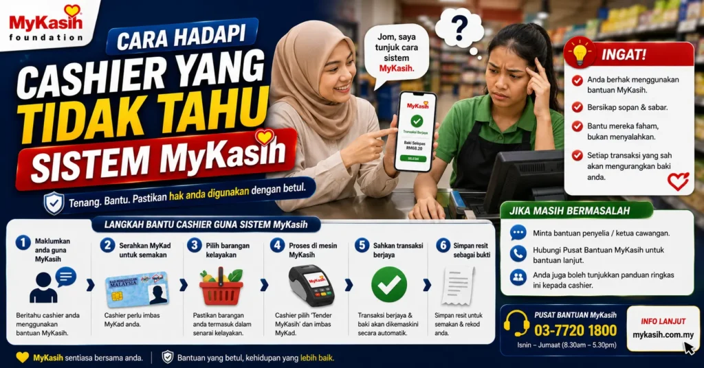 Cara Hadapi Cashier Yang Tidak Tahu Sistem MyKasih