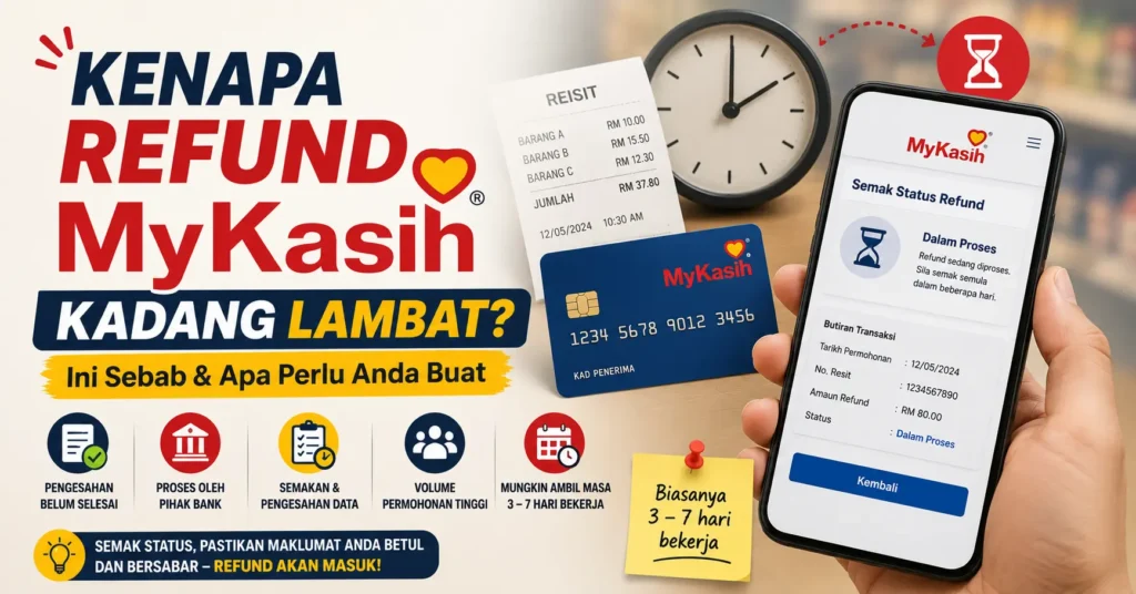 Kenapa Refund MyKasih Kadang Lambat?